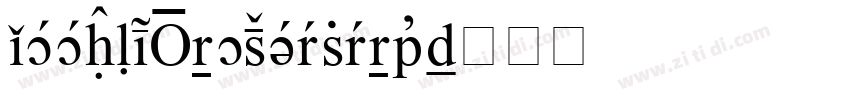 Gee WP Handwriting字体转换